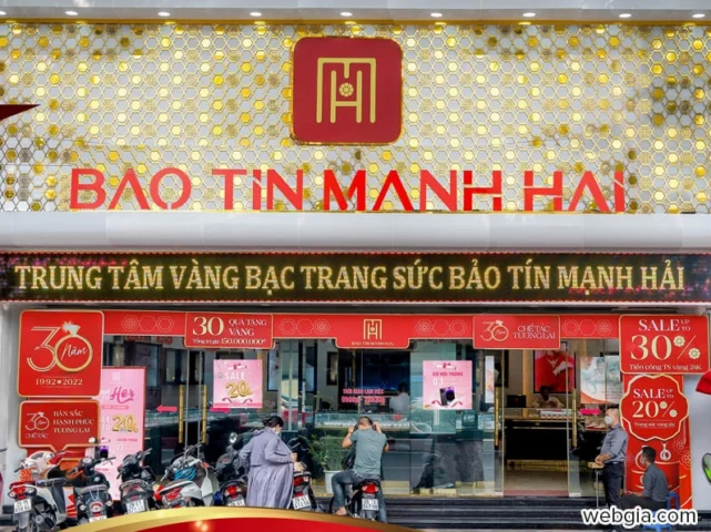 Vàng Bảo Tín Mạnh Hải Hôm Nay: Giá Cập Nhật 2026 & Phân Tích Biểu đồ giá vàng Bảo Tín Mạnh Hải