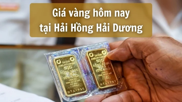 Giá Vàng Hải Hồng Hải Dương 2026: Cập Nhật và Phân Tích Chuyên Sâu Cập nhật giá vàng Hải Hồng Hải Dương hôm nay