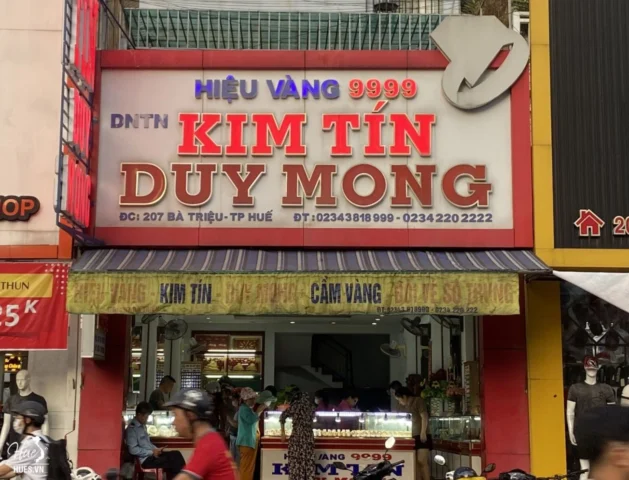 Vàng Duy Mộng Hôm Nay: Cập Nhật Giá SJC, PNJ, DOJI 2026 Chợ vàng tại Huế - Nơi giao dịch vàng Duy Mộng