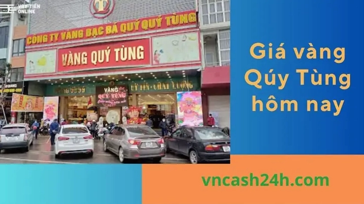Giá vàng 24K Quý Tùng Thái Nguyên hôm nay