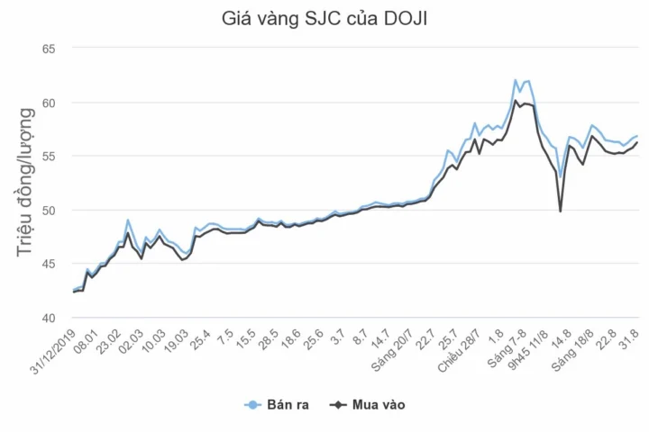 Giá Vàng Doji 2026: Dự báo, Phân tích và Lời khuyên Đầu tư Giá vàng SJC tại Doji