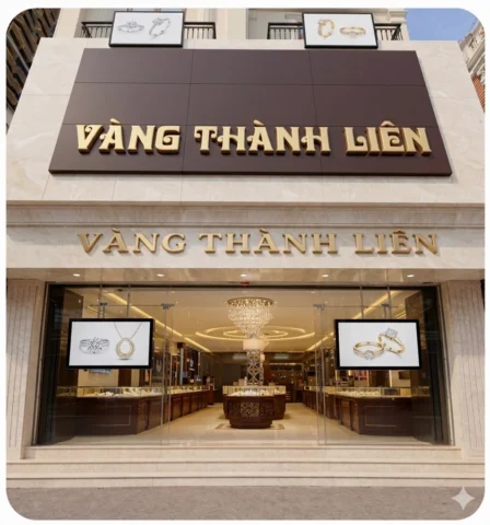 Sản phẩm trang sức Vàng Thành Liên tinh xảo